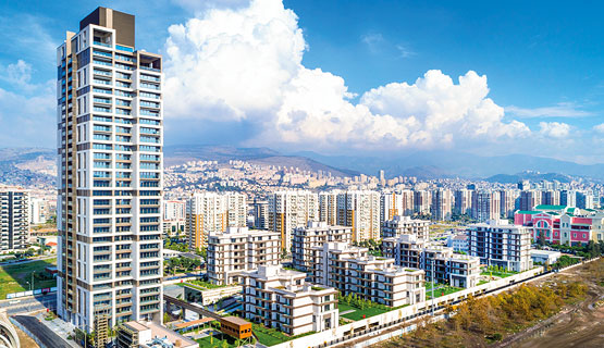 high rise aluminium facade and aluminium doors windows