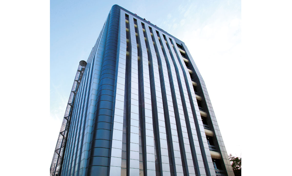  high rise building facade